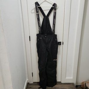 Spyder Men's Snow Bib Overalls For Skiing and Snowboarding